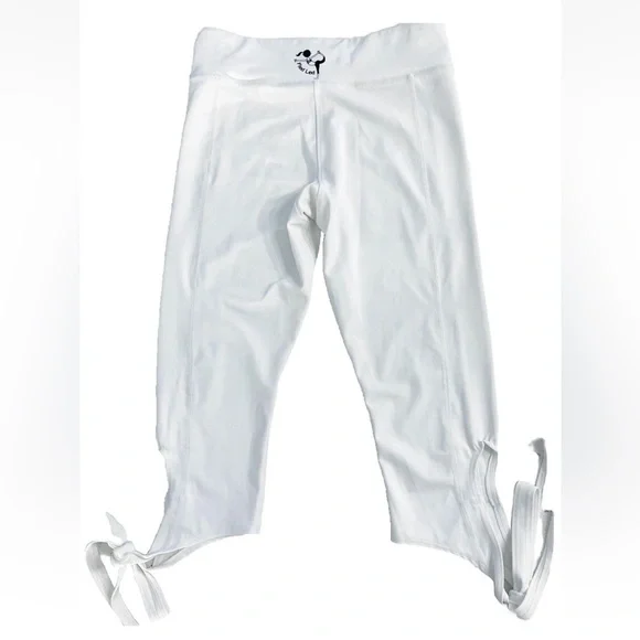 Flexi Lexi White Wrap-Tie Yoga Leggings – Women’s M - Picture 7 of 14